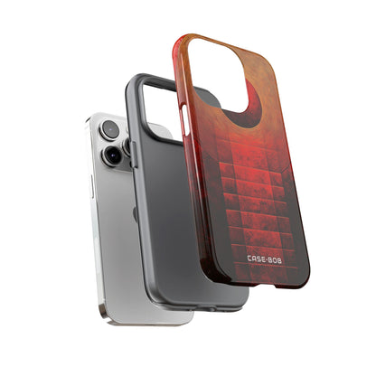 Crimson Orbit iPhone 14 Pro Case - Tough