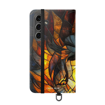 Flame Lion - Samsung S24 Case - Wallet