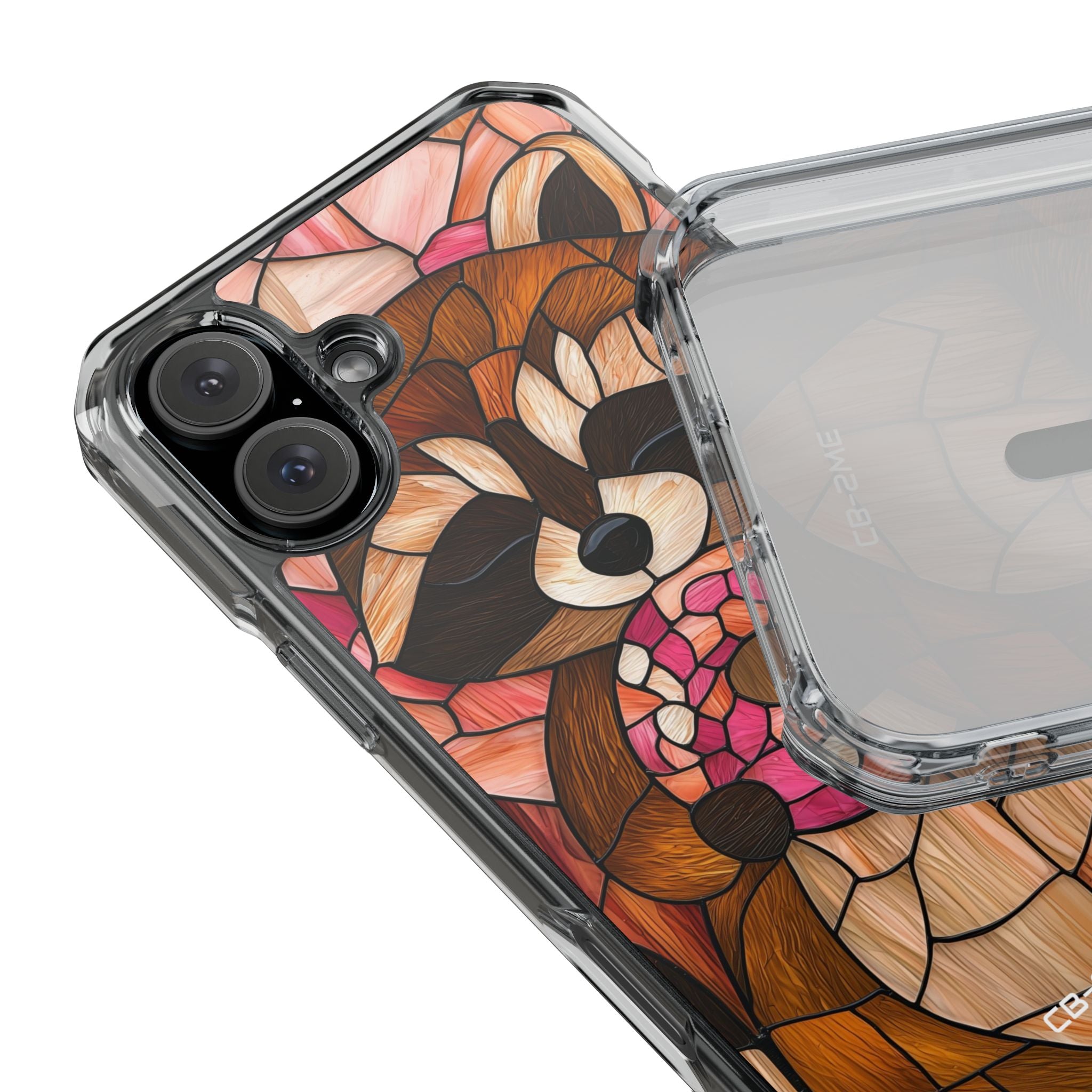 Raccoon Holds Donut iPhone Case - Impact