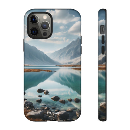 Mountain Reflections Swim - iPhone Case