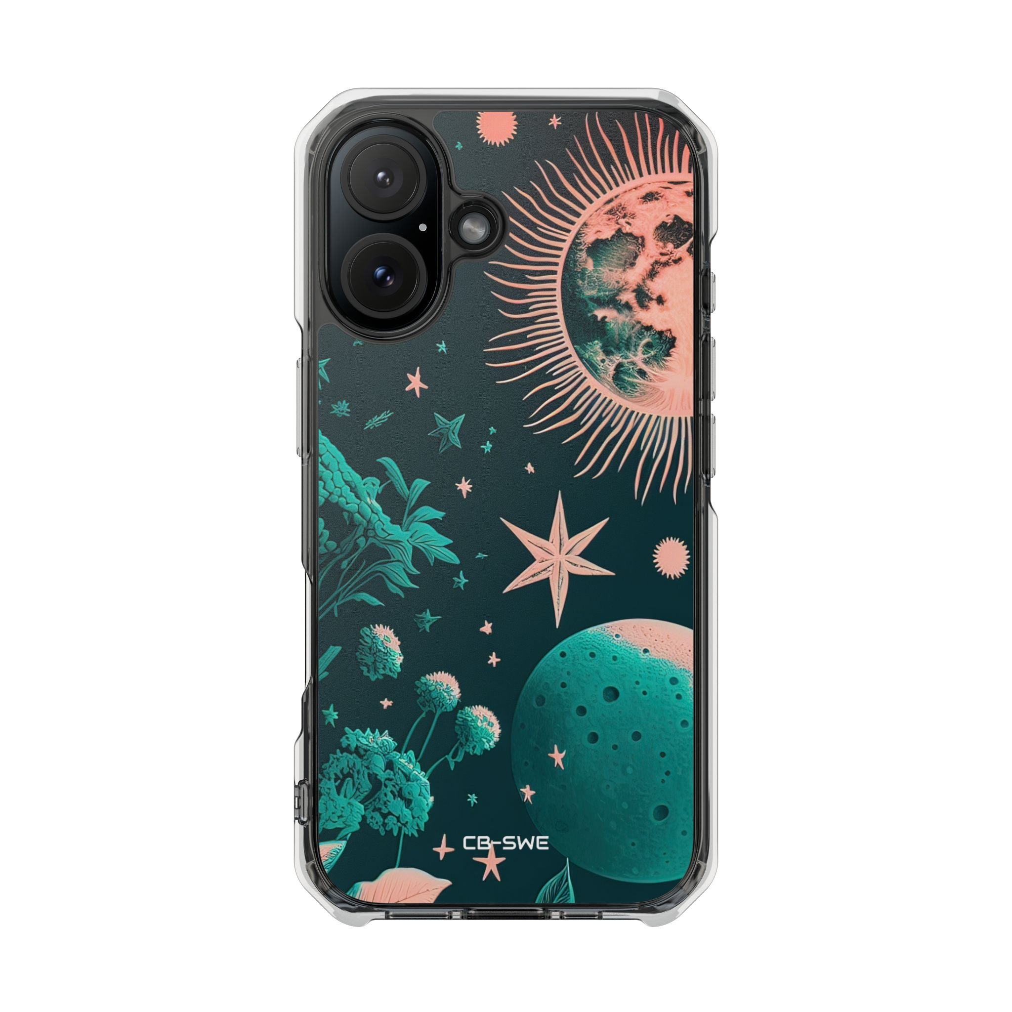 Celestial Botanical Night iPhone Case - Impact