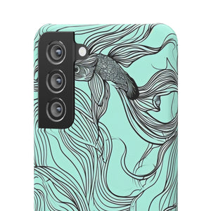 Aqua Serenity | Slim Phone Case for Samsung