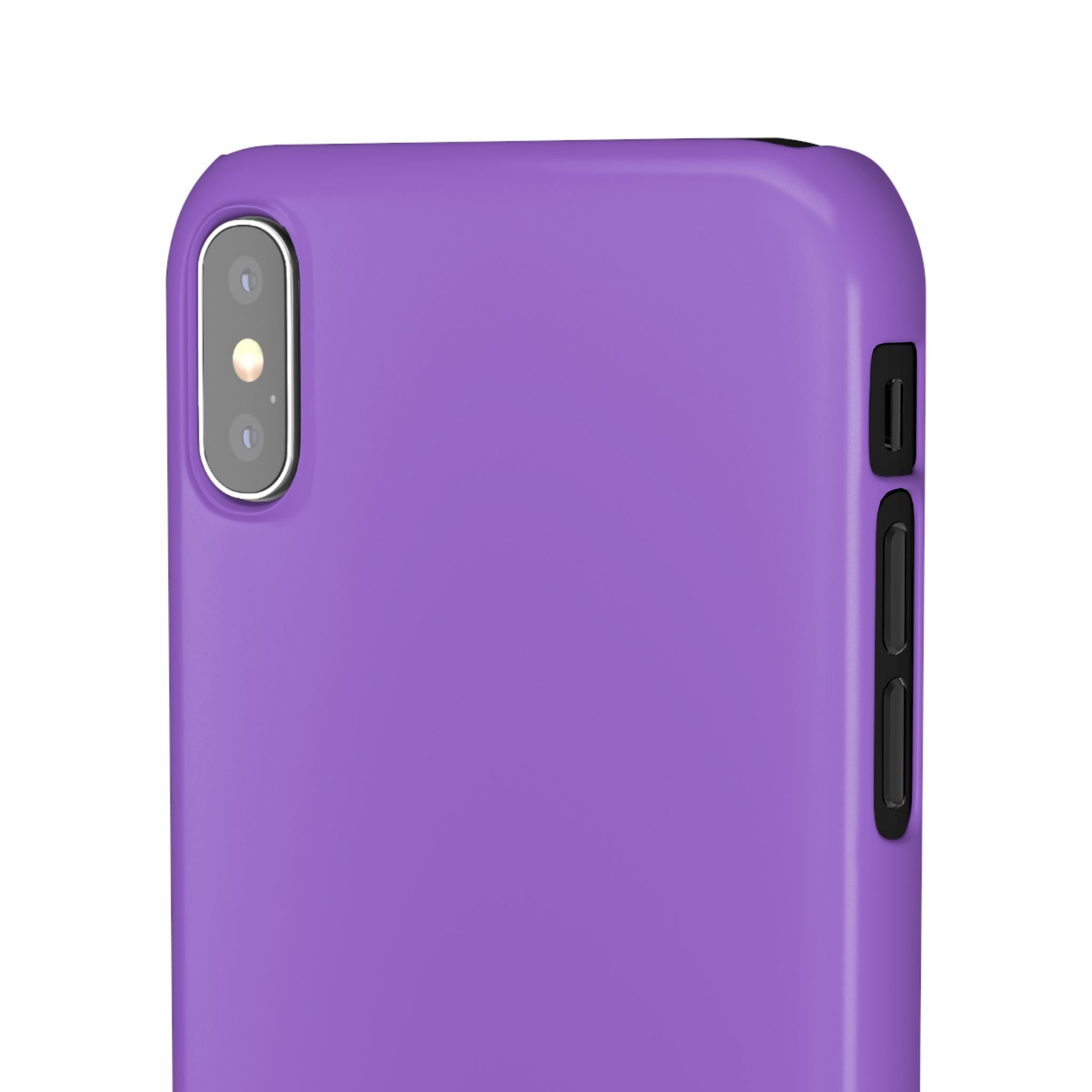 Amethyst Purple - Slim iPhone X Phone Case