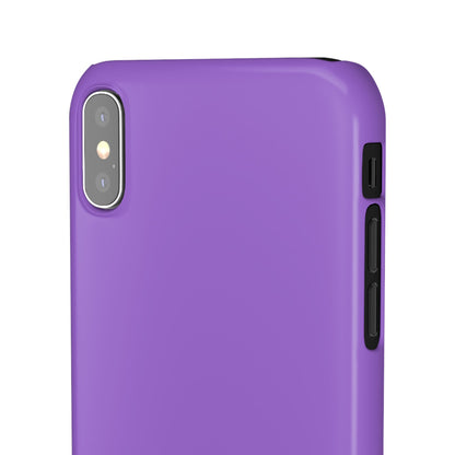 Amethyst Purple - Slim iPhone X Phone Case