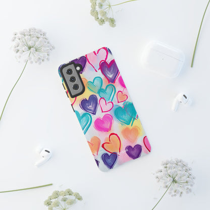 Hearts Dance Playfully - Samsung Case