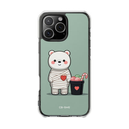 Mummy Bear Smiles Bright iPhone Case - Impact
