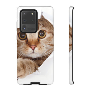 Cute Cat Phone Case - Protective - Protective Phone Case