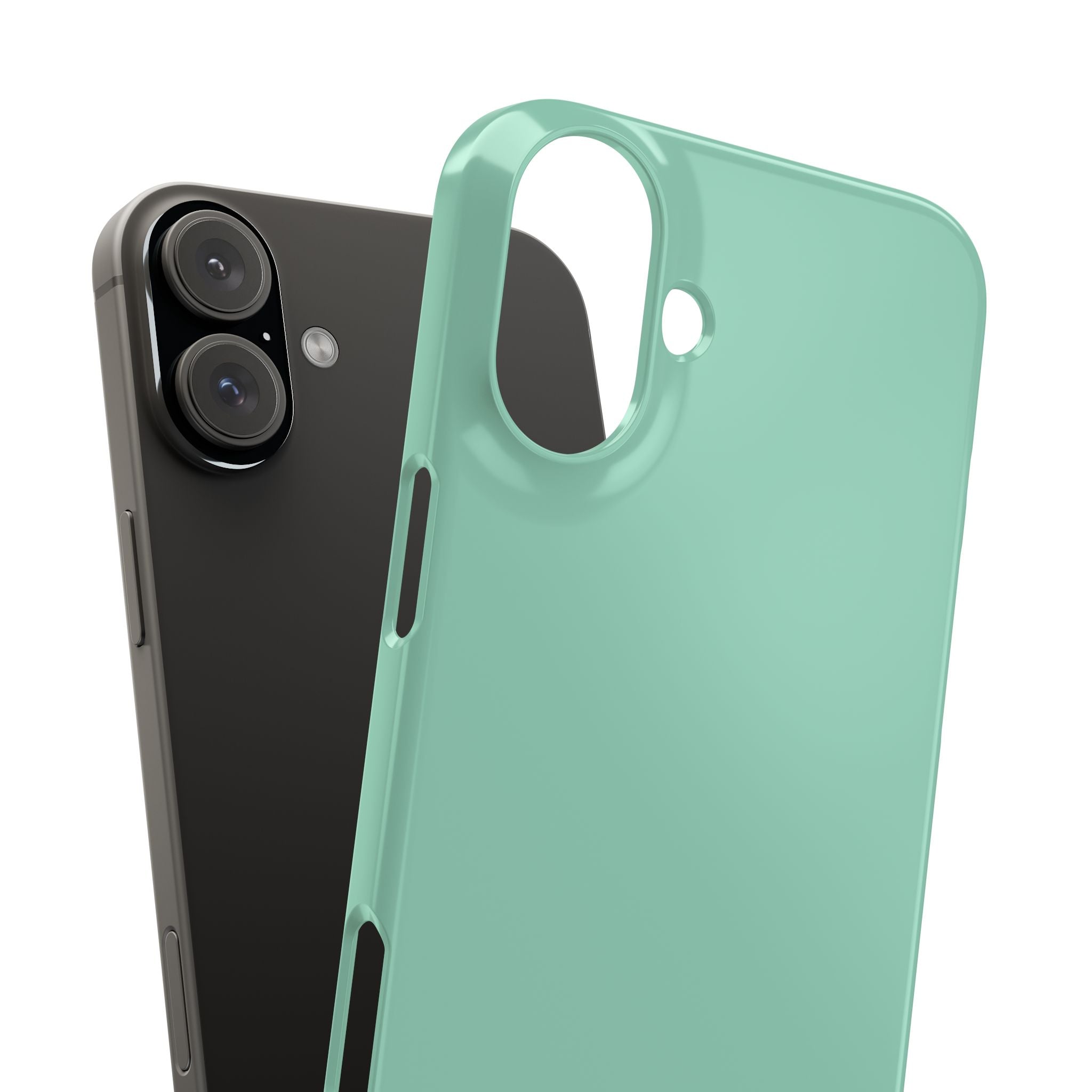 Aquamarine iPhone 16 - Slim Phone Case