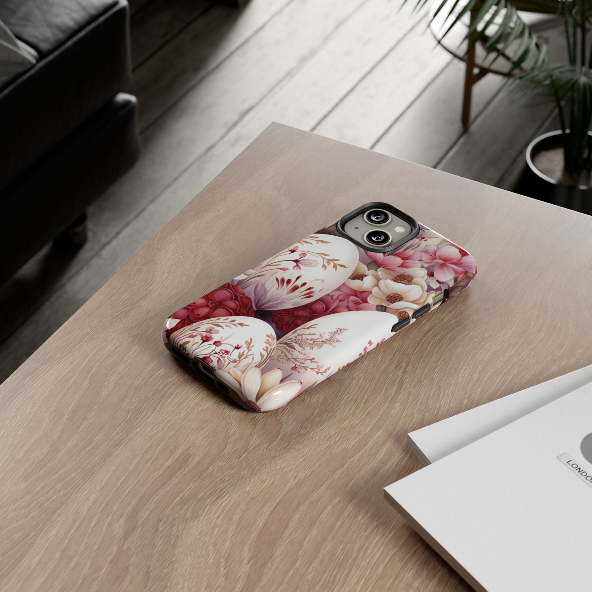 Floral Eggs Bloom - iPhone Case