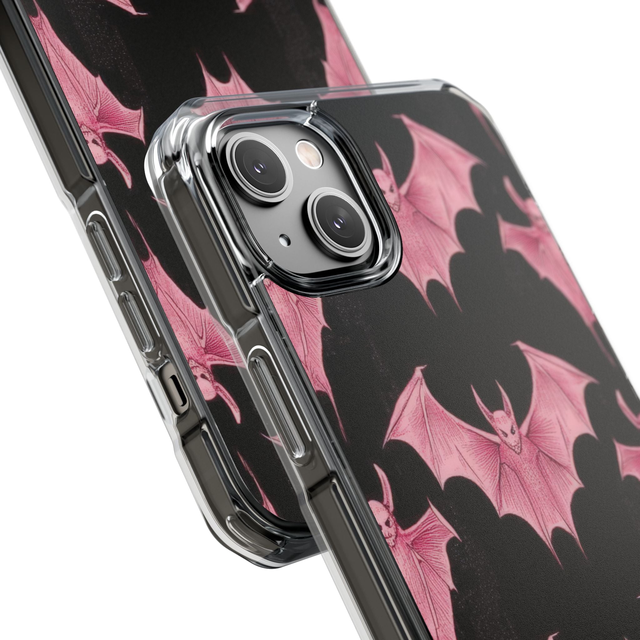 Pink Batwave iPhone 14 Plus Case - Impact