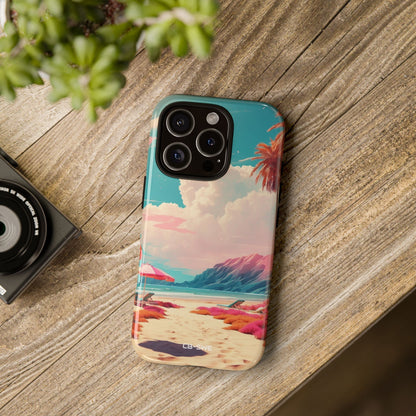 Vibrant Umbrellas Stand - iPhone Case
