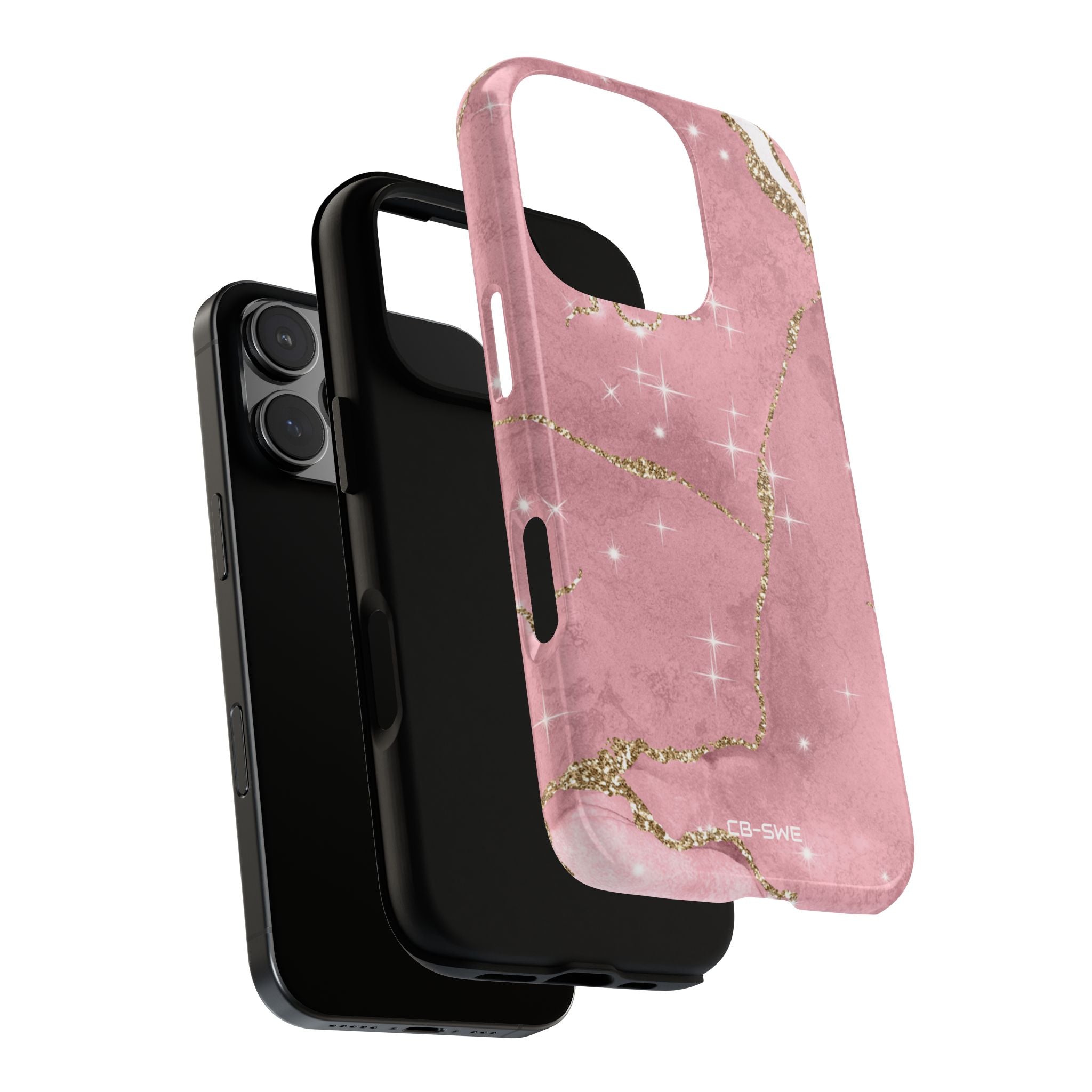 Pink Marble Luxe - iPhone Case