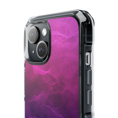 Violet Dream Currents iPhone 15 - Impact Clear+