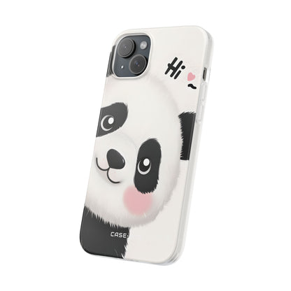 Panda Glow iPhone 15 Plus Case - Soft