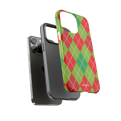 Diamond Shapes Dance - iPhone Case