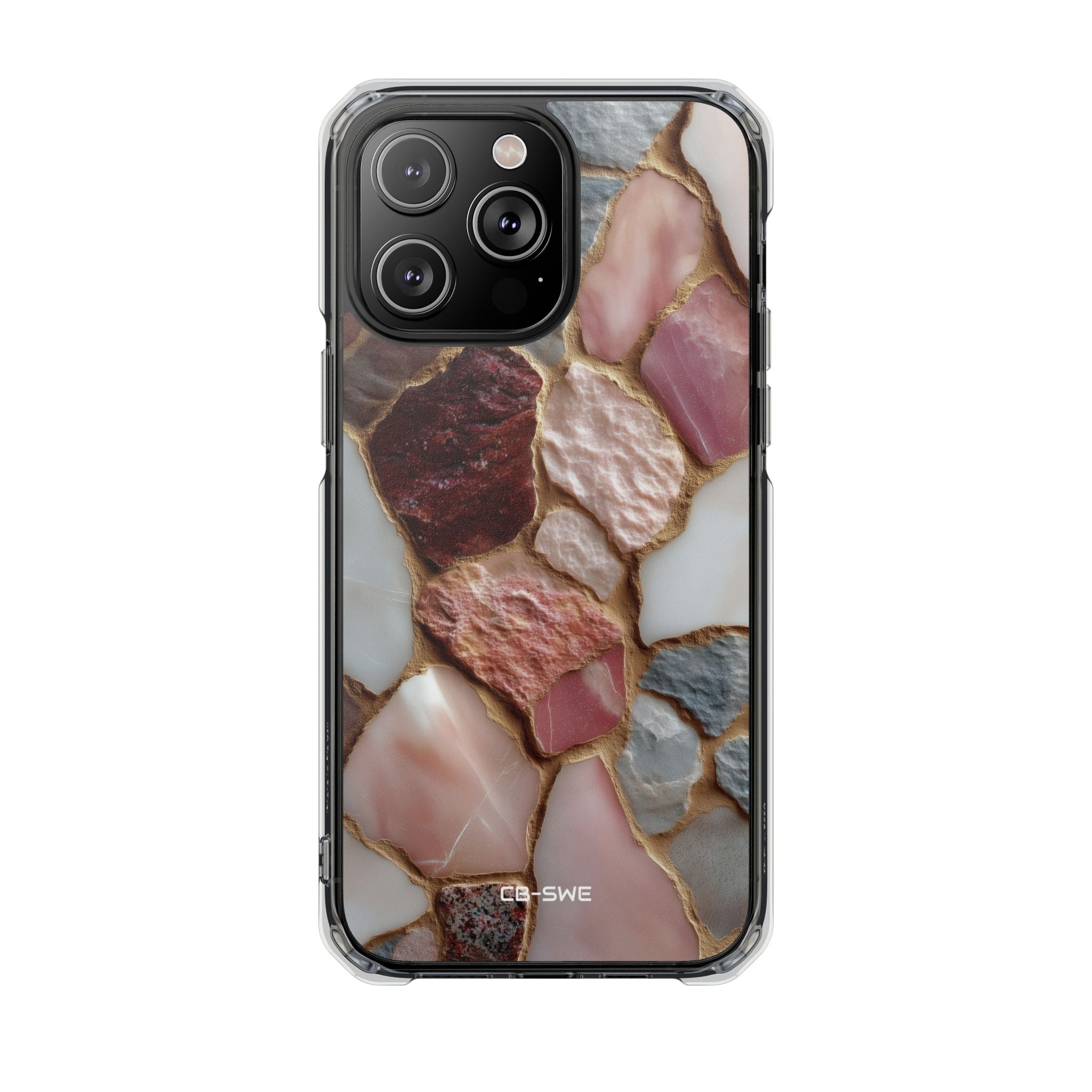 Textured Stones Dance iPhone Case - Impact