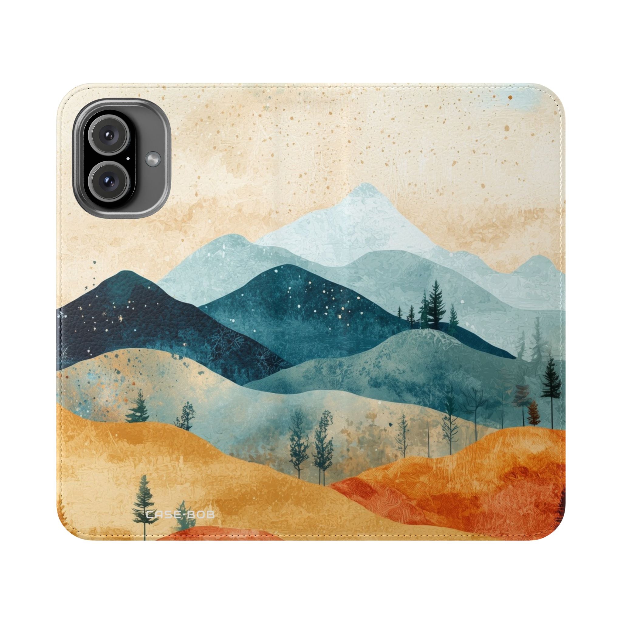 Blue Ridge Moon - iPhone 16 Plus Case - Wallet