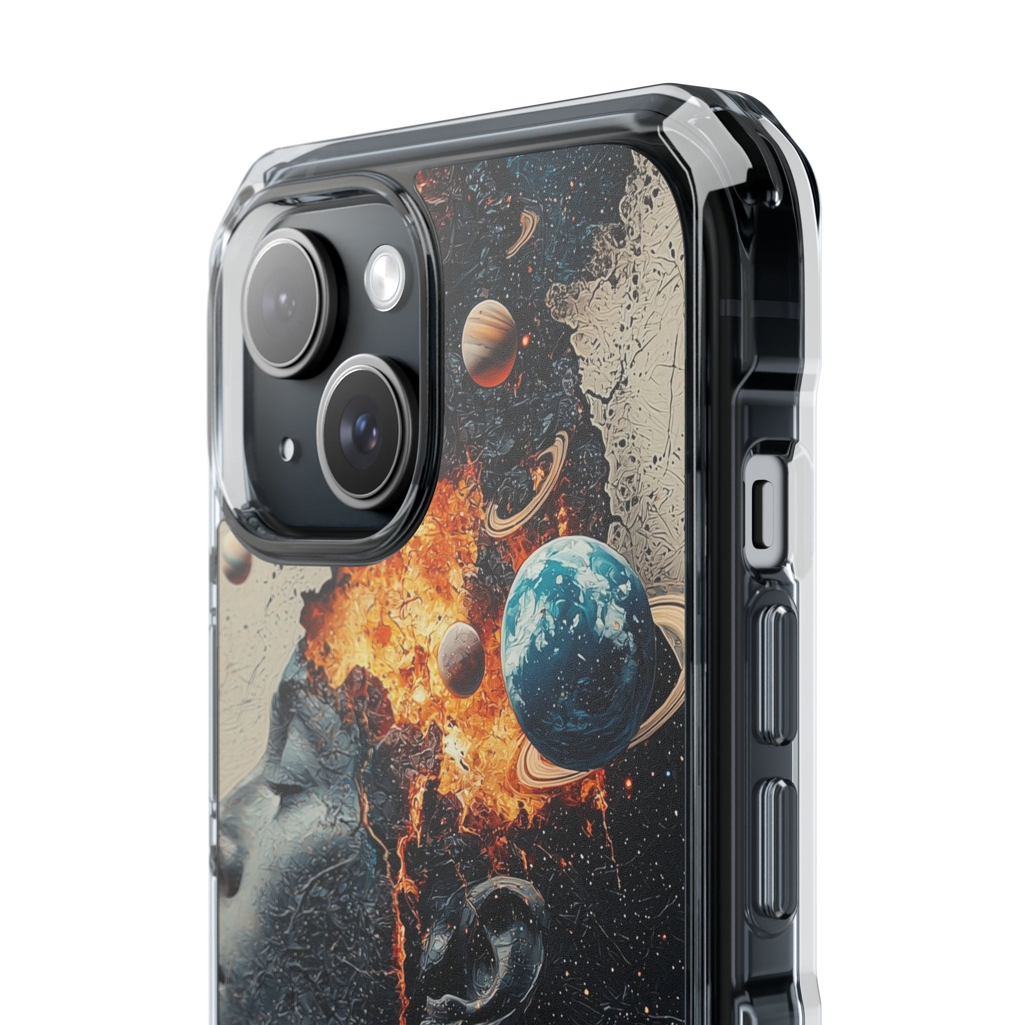Cosmic Mind Erupts iPhone Case - Impact