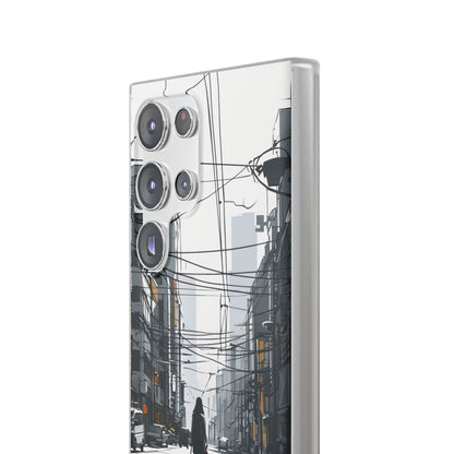 Urban Noir Streetscape Samsung S23 - Flexi Phone Case