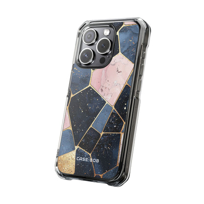 Golden Mosaic iPhone 15 Pro Case - Impact