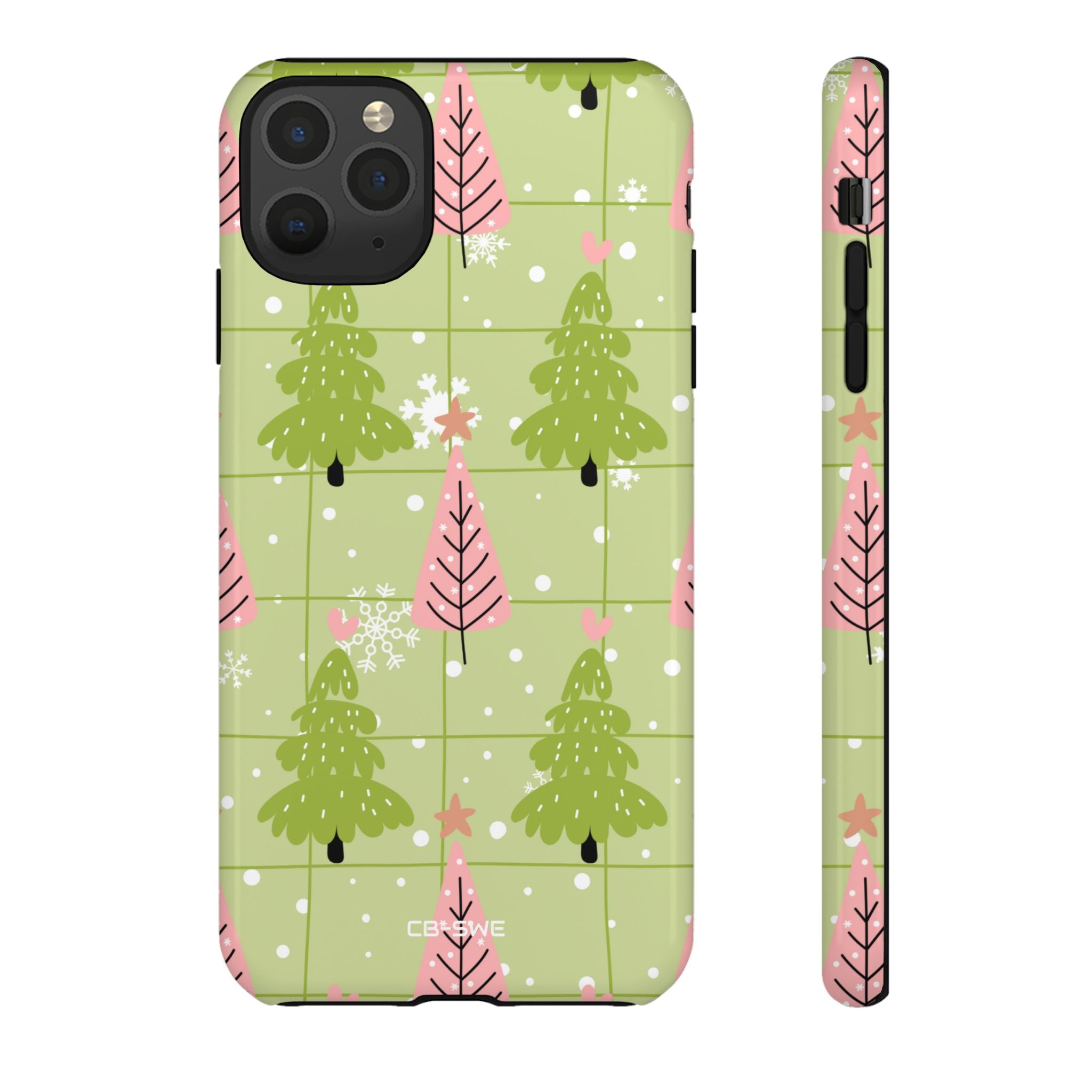 Whimsical Trees Dance - iPhone Case