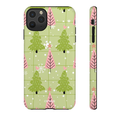 Whimsical Trees Dance - iPhone Case