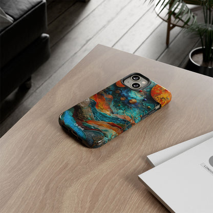 Celestial Wonders Unfold - iPhone Case