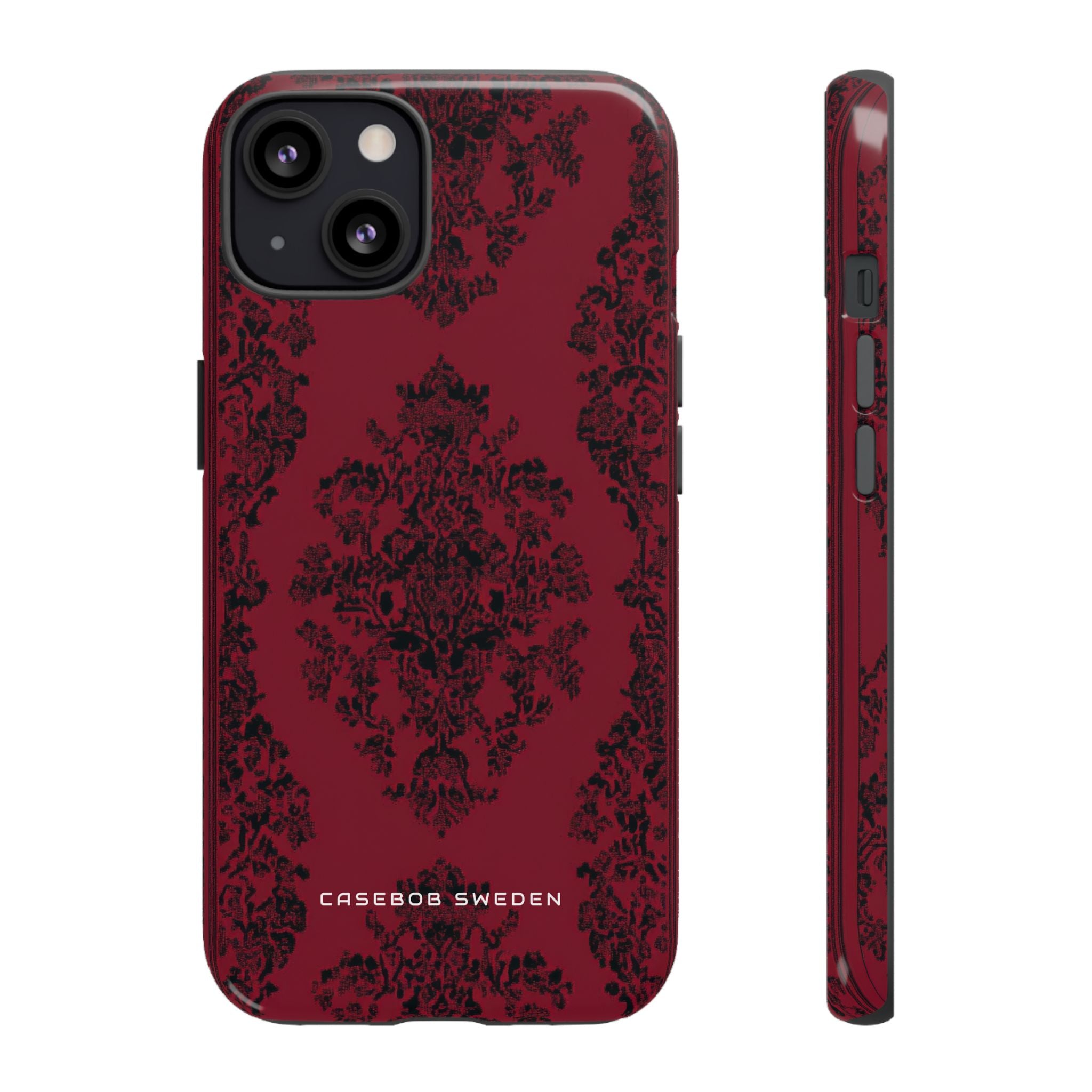 Gothic Crimson Elegance iPhone 13 - Robuste Handyhülle