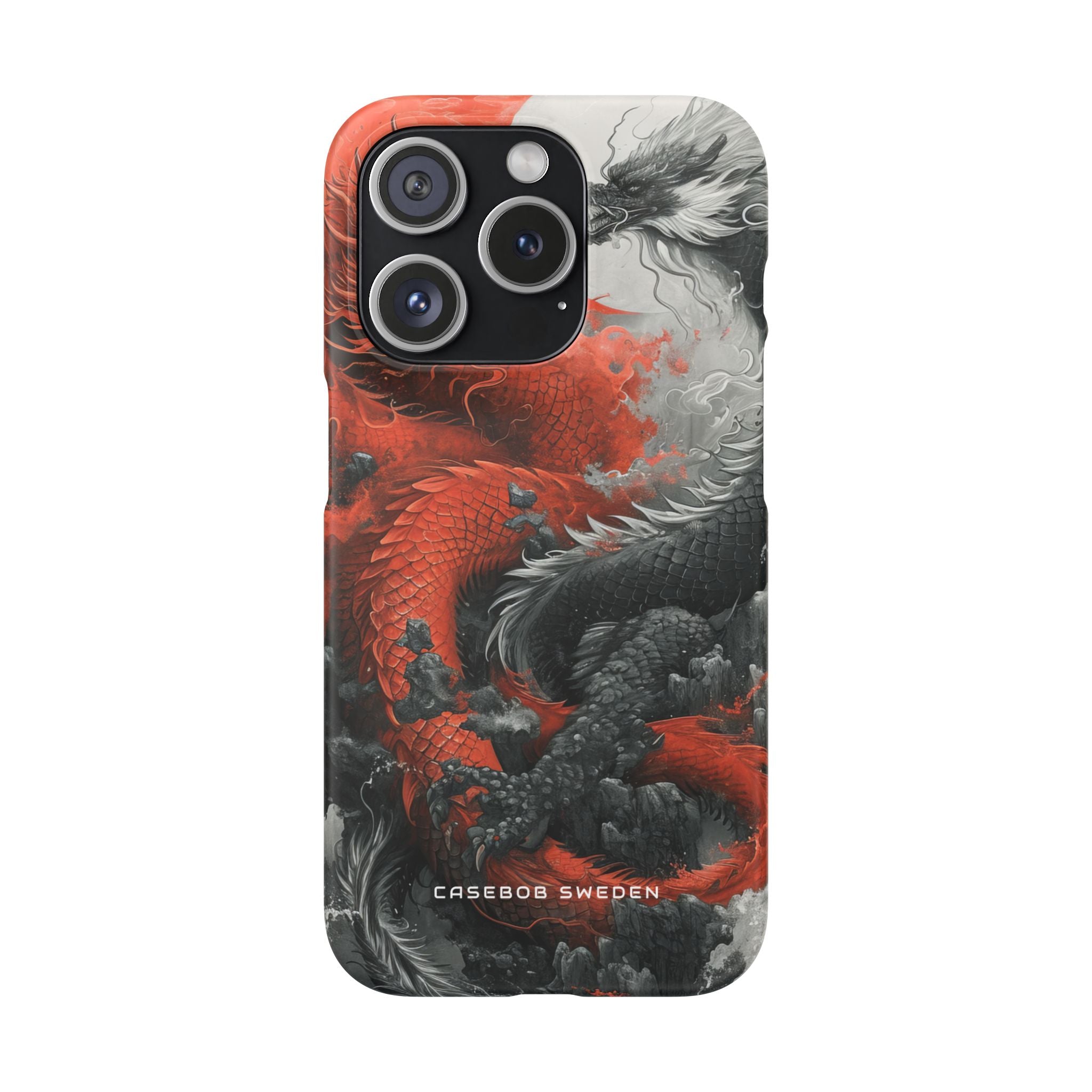 Zen Dragon Harmony iPhone 15 - Slim Phone Case