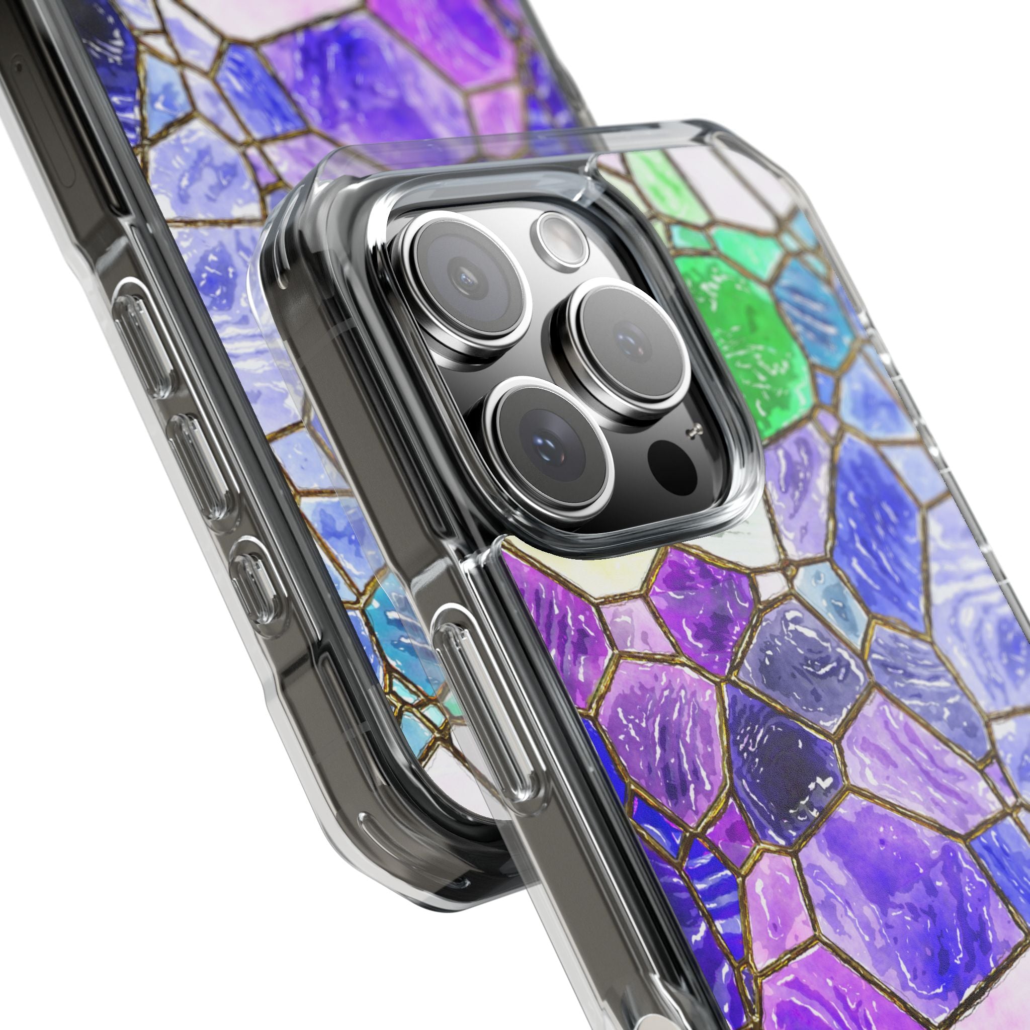 Colorful Glass Mosaic iPhone Case - Impact