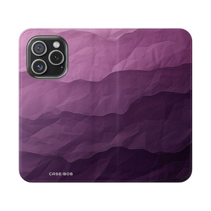 Lavender Waves - iPhone 15 Pro Case - Wallet