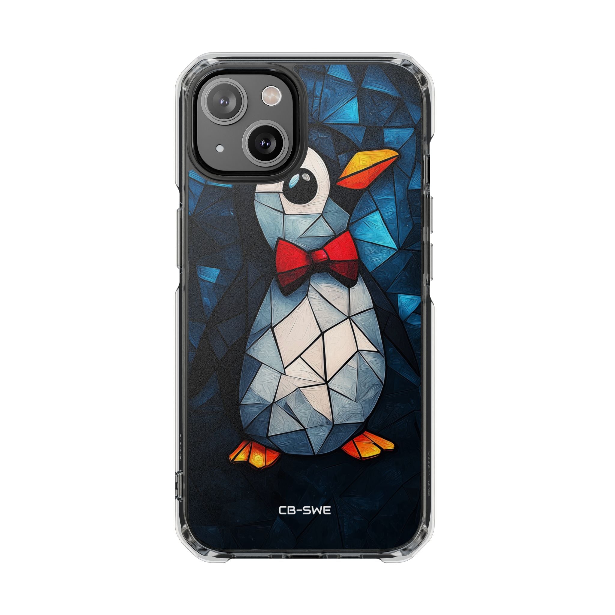 Penguin Wears Bow Tie iPhone Case - Impact