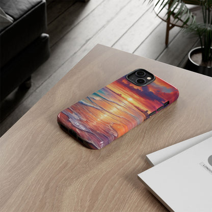 Sunlight Dances Waves - iPhone Case
