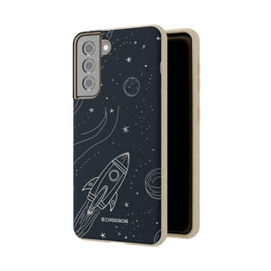 Cosmic Doodle Adventure | Biodegradable Phone Case