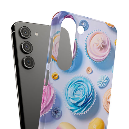 Pastel Whimsy Desserts - Slim Samsung S23 Phone Case