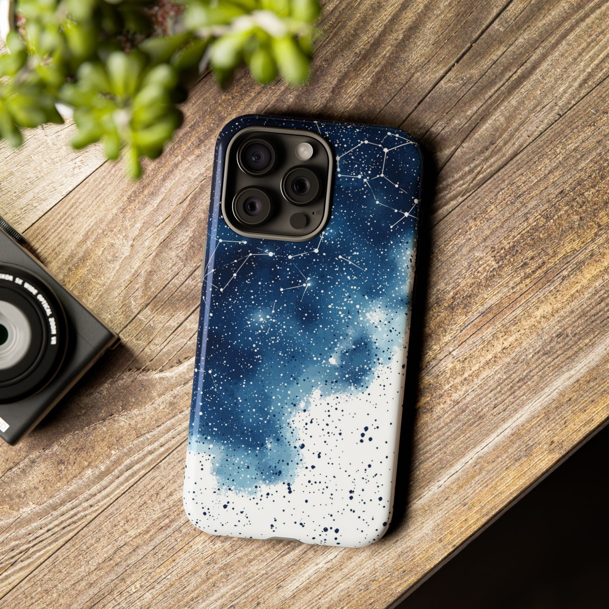 Cosmos Dances Gracefully - iPhone Case
