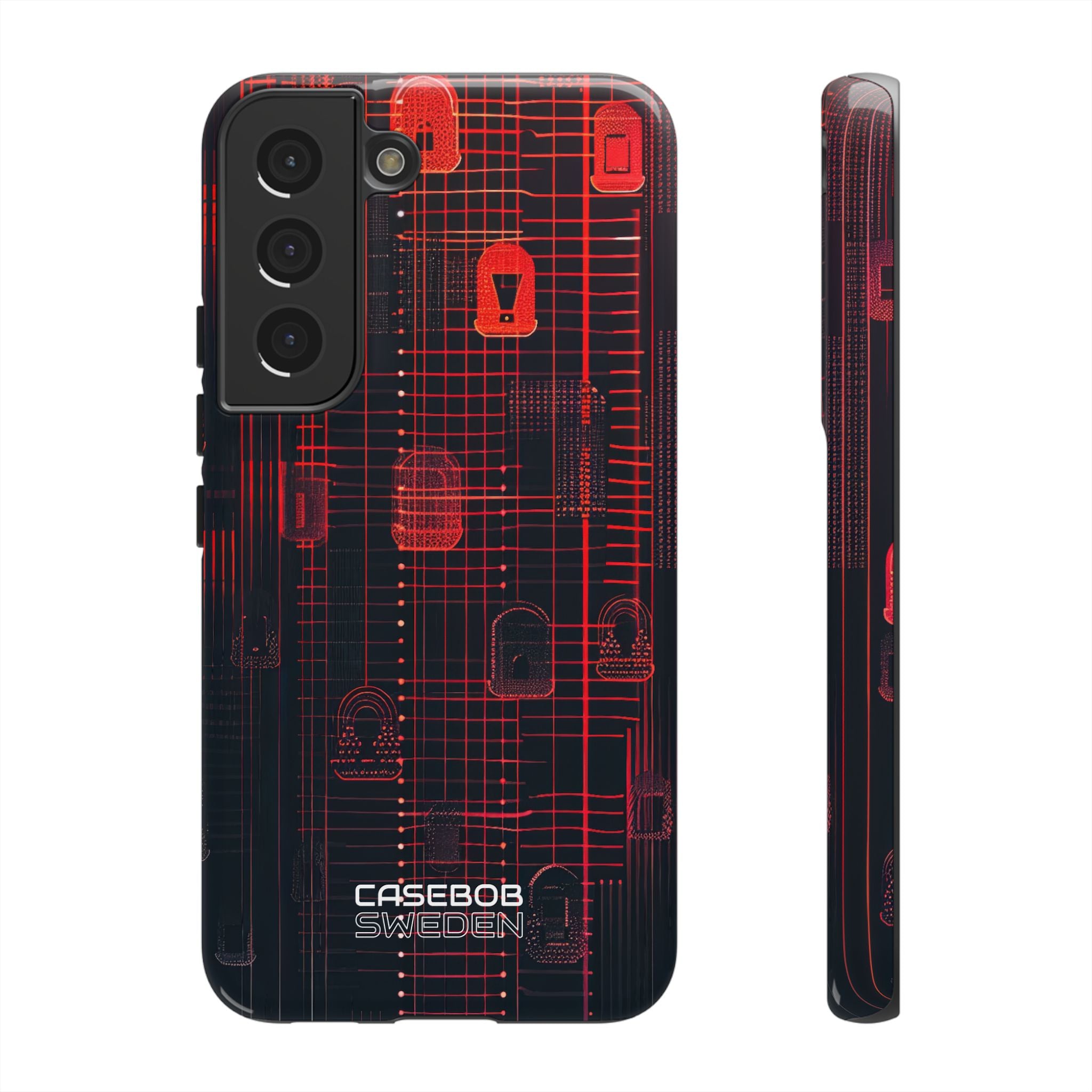 Cyber Locks Grid  Samsung S22 - Tough