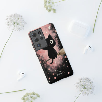 Whimsical Cat Soars - Samsung Case