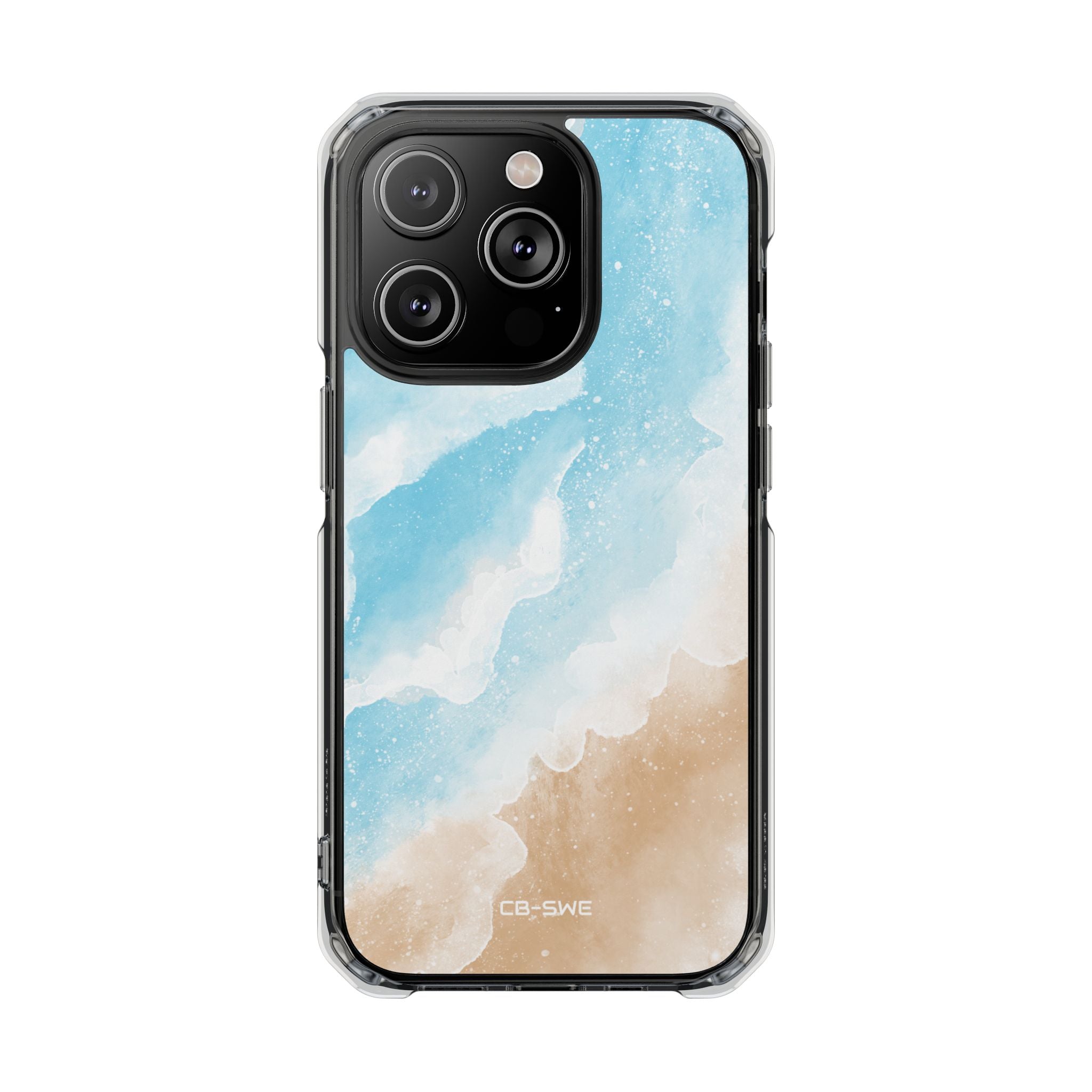 Serene Coastal Whispers iPhone Case - Impact