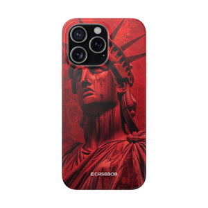 Red Liberty Revolution | Flexible Phone Case for iPhone