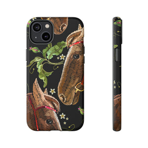 Horse Drawing - Protective Phone Case