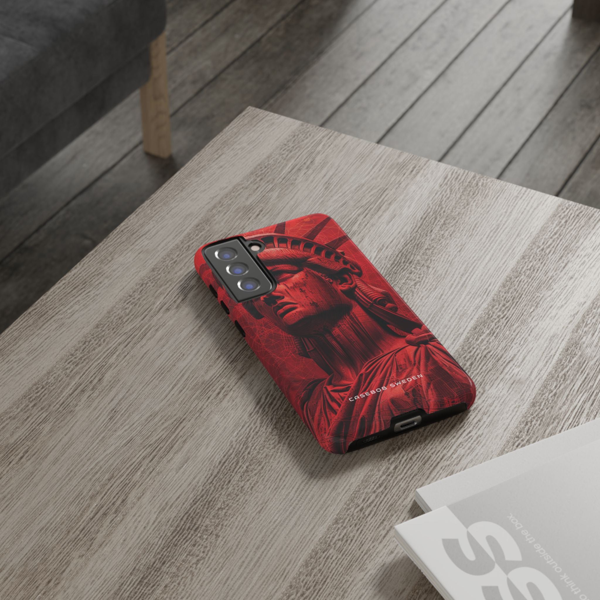 Zen Red Liberty Vision  Samsung S21 - Tough Phone Case