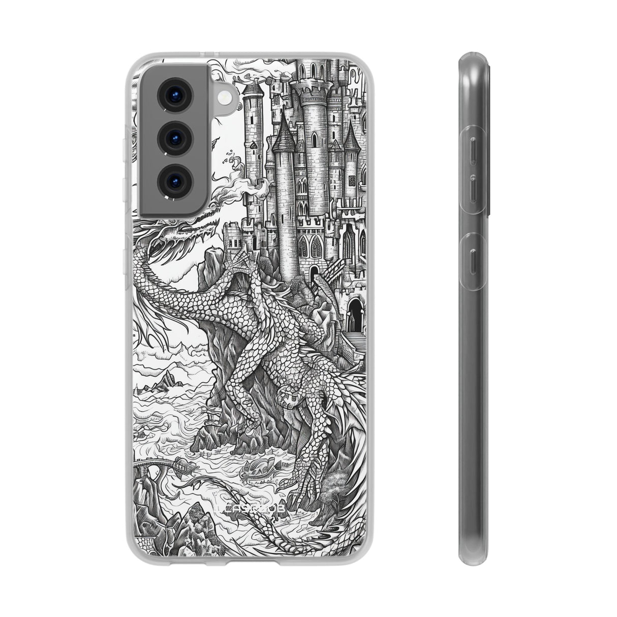 Dragon's Ascent | Flexible Phone Case for Samsung Galaxy