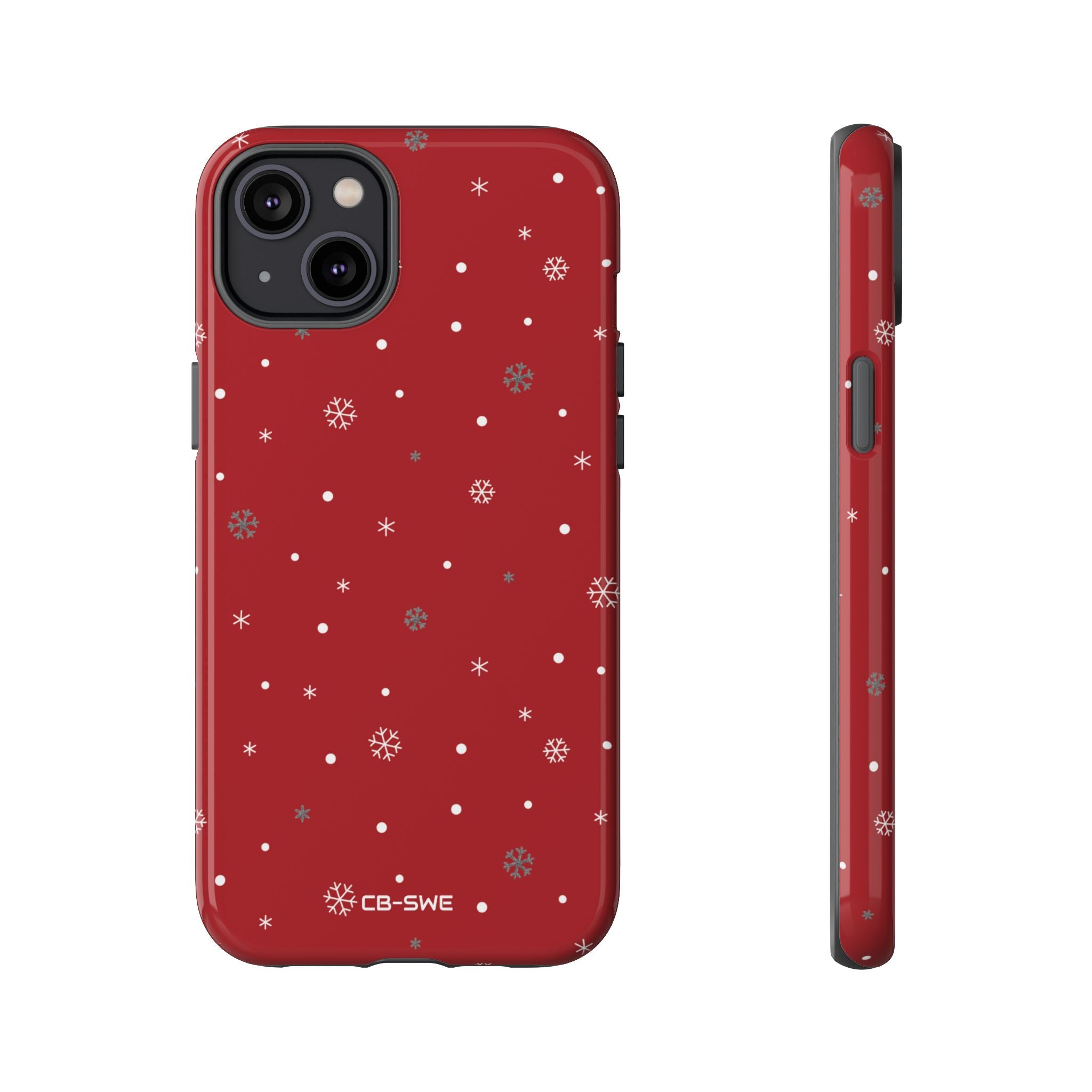 Snowflakes Dance Cheerfully - iPhone Case
