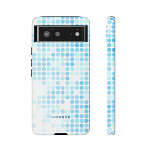 Blue Pixels - Protective Phone Case