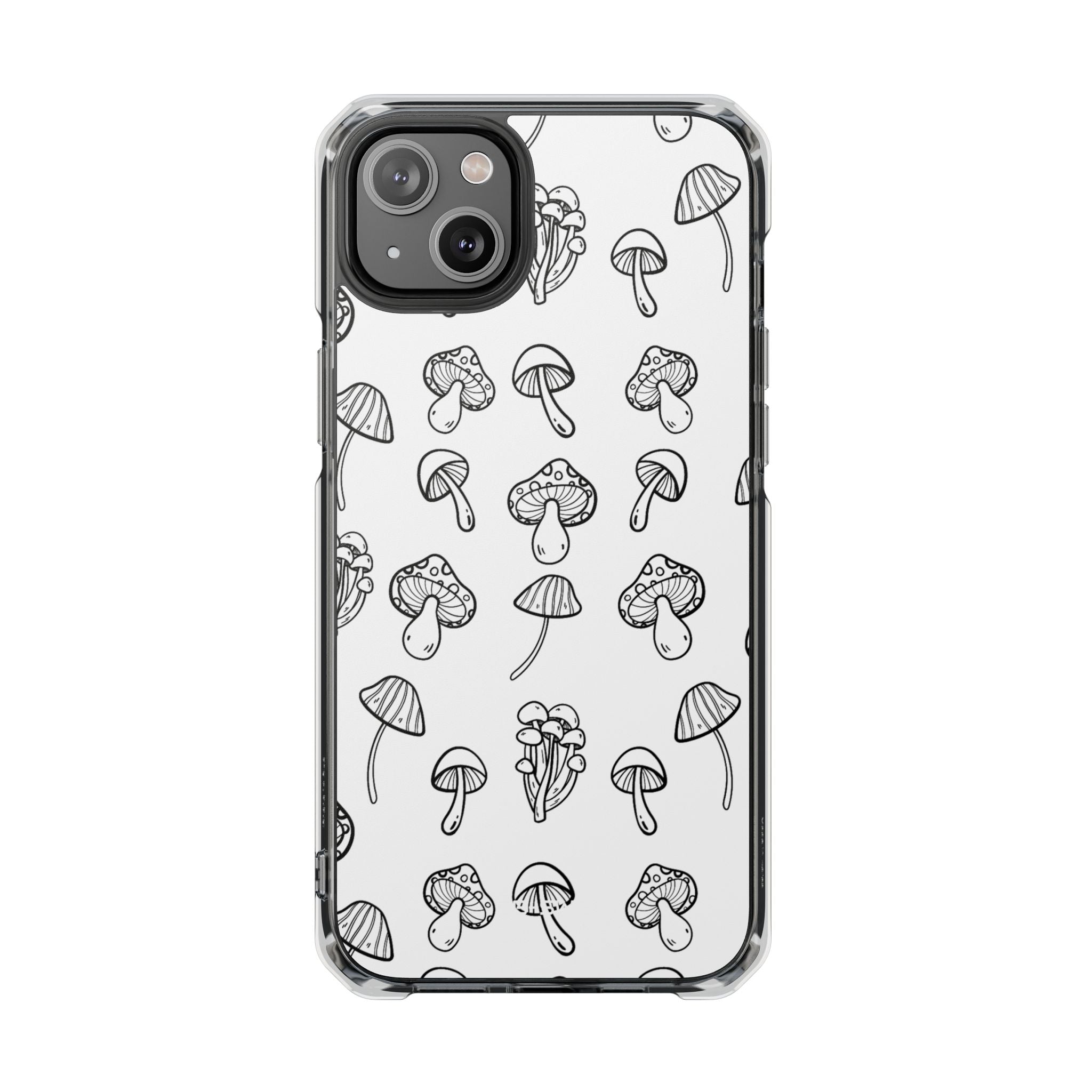 Mushroom Line Play iPhone Case - Impact