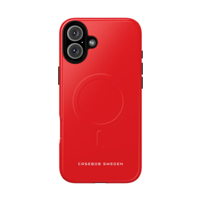 Red iPhone 16  Tough+ Phone Case