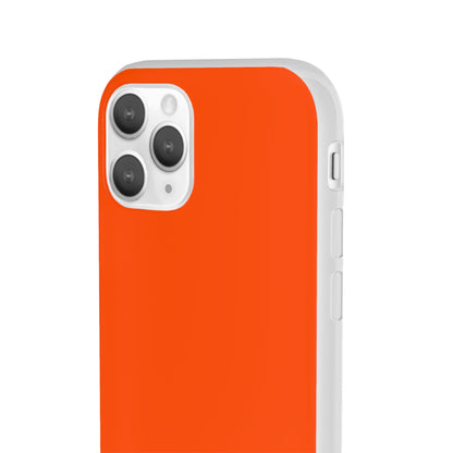 International Orange | Phone Case for iPhone (Flexible Case)