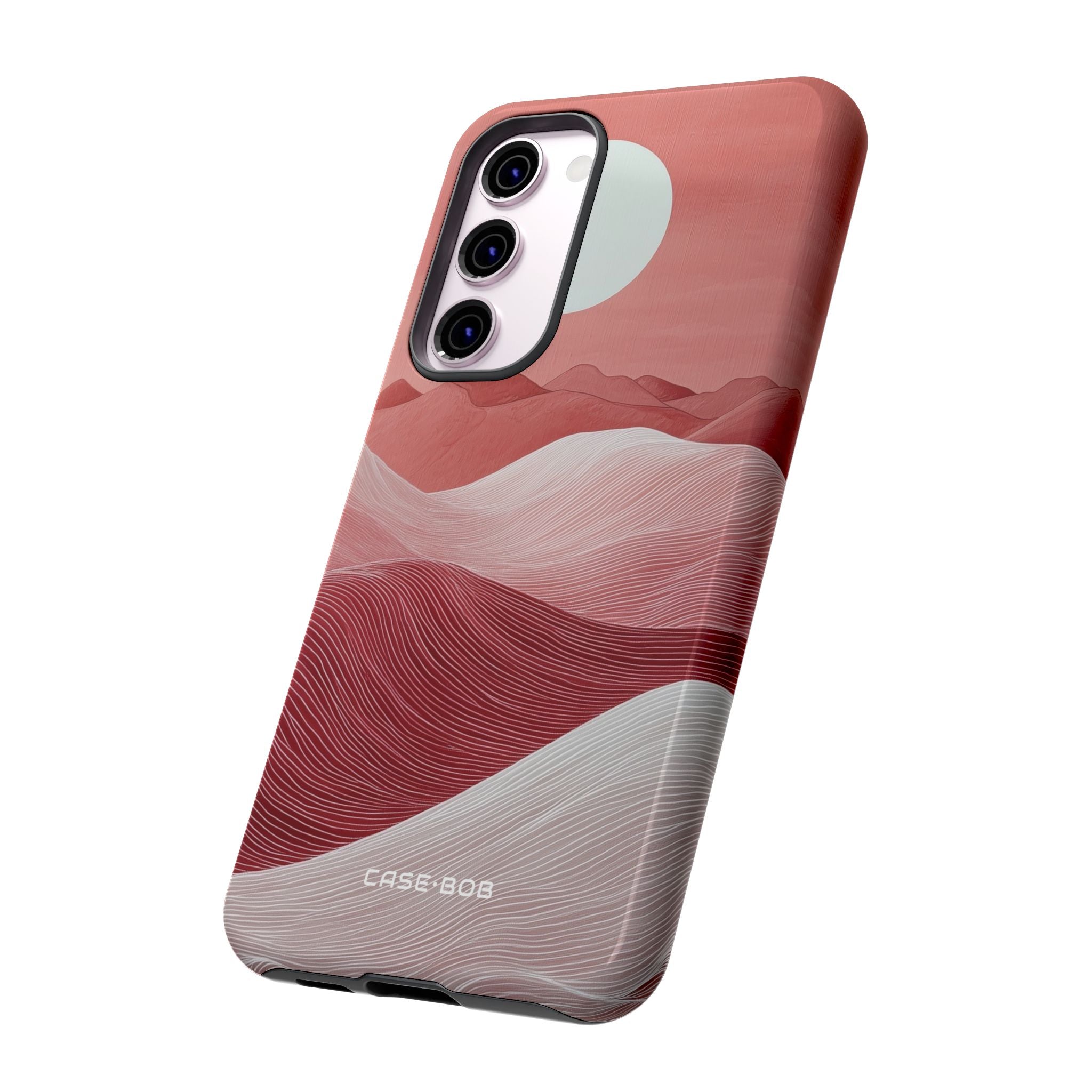 White Orb Dunes Samsung S23 Plus Case - Tough