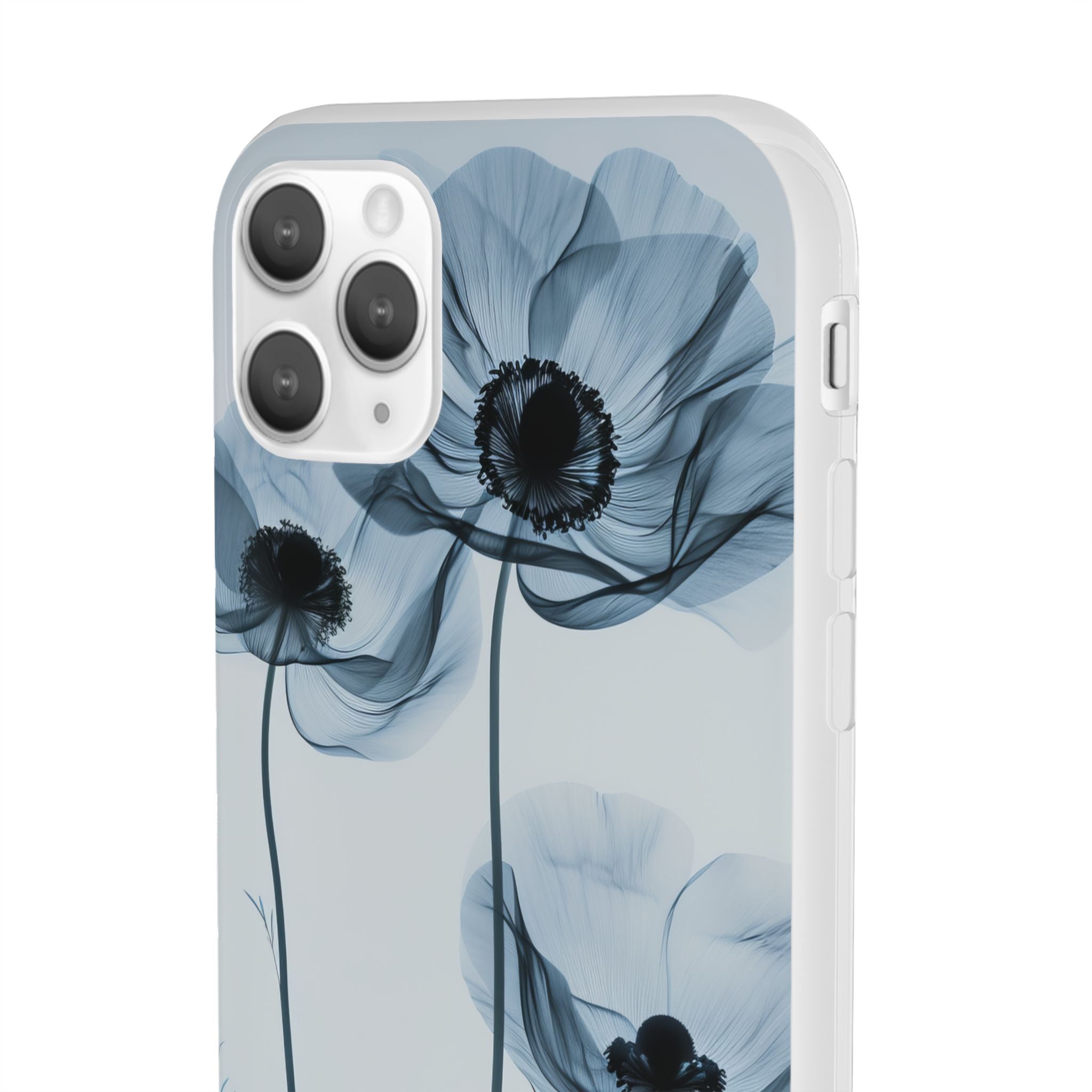 Tranquil Poppy Bloom | Flexible Phone Case for iPhone